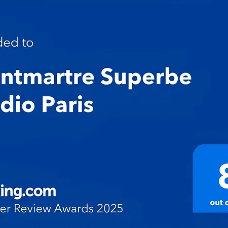 Montmartre Superbe Studio Paris Free Netflix-2
