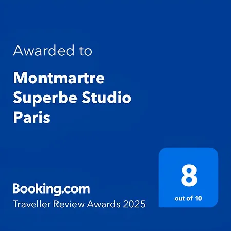 Montmartre Superbe Studio Paris Free Netflix-3